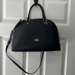 Black coach bag